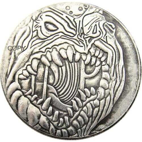 HB(145)US Hobo Morgan Dollar Silver Plated Copy Coins