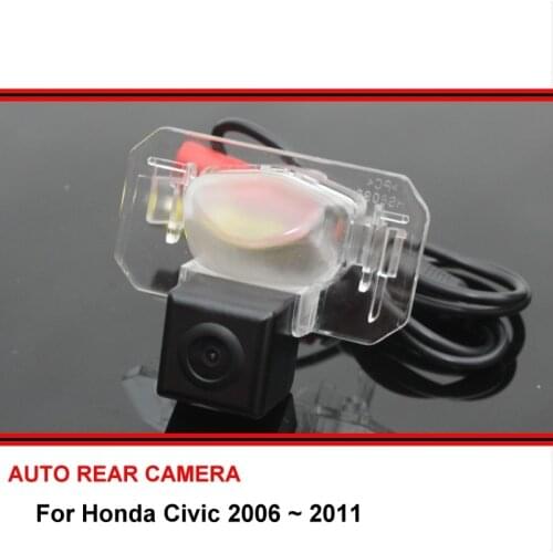 For Honda Civic 2006 ~ 2011 Reversing Camera Car Back up Parking Camera Rear View Camera HD CCD Night Vision