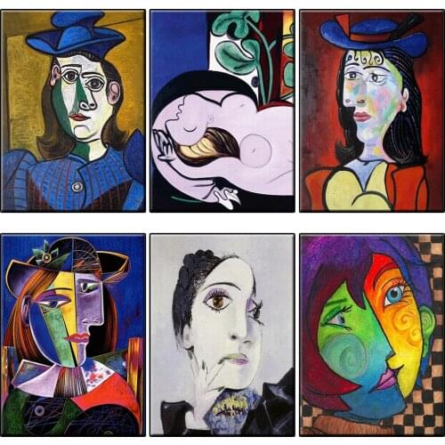 World Famous Painting Series Picasso Abstract Art 5D DIY Diamond Painting Mosaic Picture Cross Stitch Kit Home Decor Unique Gift