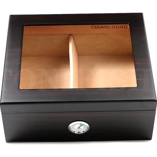Humidor Box Cedar Wood Humidor Box with Humidifier Humidifier CLA-20EAA Can hold about 50 cigars