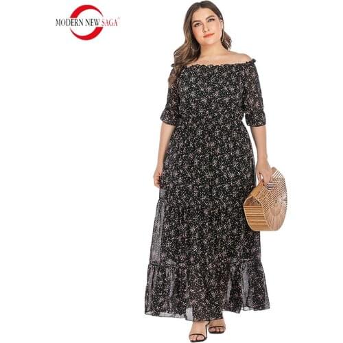 Modern new saga Black Summer Dresses