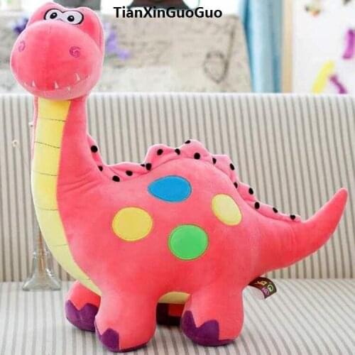 New arrival stuffed toy cartoon pink dinosaur about 55cm plush toy soft doll throw pillow birthday gift h2000