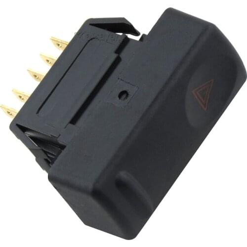 Electrical Hazard Warning Switch 7700817335 Car Interior Button For Renault 19 II B C53 D53 L53 S53 853 1991-1995