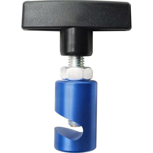 Car Engine Air Pressure Lift Support Clamp Shock Damper Black Device Lifting Universal Metal Rod Trunk