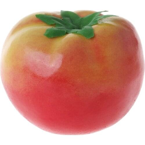 Lifelike Simulation Artificial Tomato Plastic Fault Fake Fruit Home Party Decor