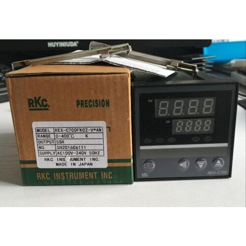 REX-C700 Dual Digital RKC display PID temperature controller REX-C700FK02-V*AN Thermocouple/PT100 Input SSR Output 72*72mm