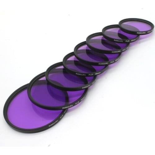 RISE(UK)40.5mm 49mm 52mm 55mm 58mm 62mm 67mm 72mm 77mm FLD Lens Filter For Nikon Canon sony DLSR camera