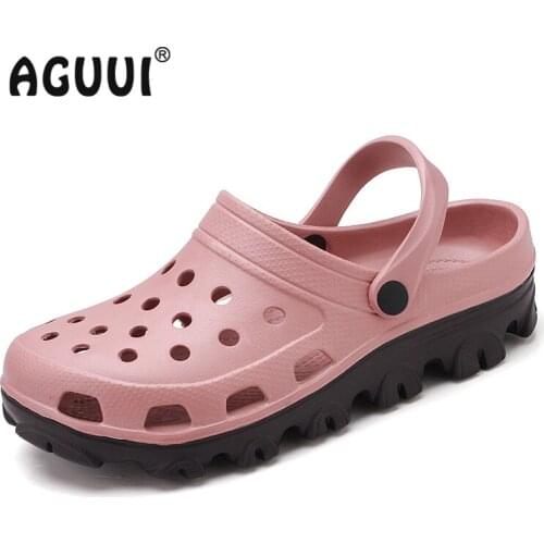 Clogs Women&Men Summer Sandals Unisex EVA Soft Beach Shoes Outdoor Zuecos Couples Slippers Sandalias Hombre Size 36-48