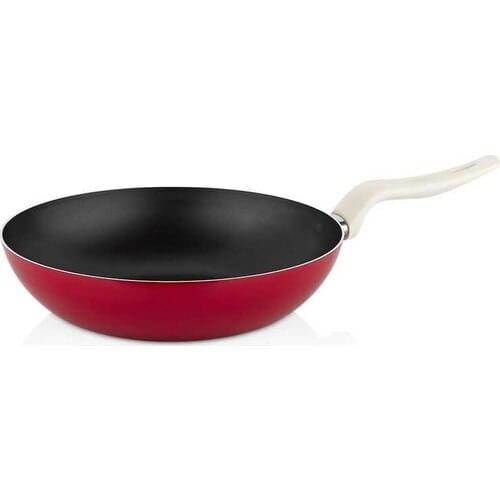 Ppilla Redio 32 cm Wok Frying Pan Red Color