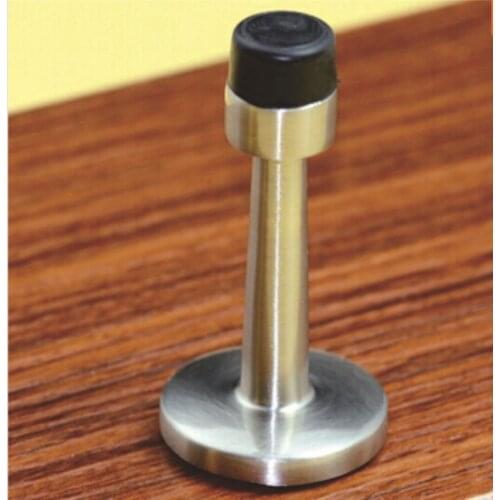 Modern simple antique zinc alloy door stopper stain silver door stops Rubber nonmagnetic door stops Free shipping MD05