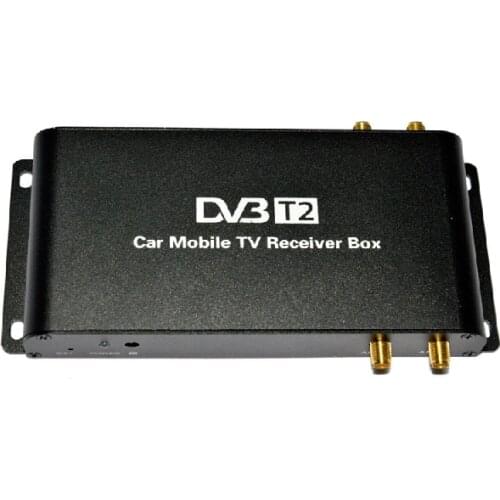 SYTA S2013C1080P HD DVB-T2 Car Mobile Digital TV Box Receiver DVB T2 TV Box with 4 Amplifier Antenna digital car TV tuner