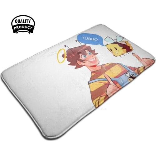 Tubbo! ! 3D Soft Non-Slip Mat Rug Carpet Foot Pad Tags Innit Innit And Tubbo Tubbo Tubbo Sleepy Boys Mcyt Dreamteam