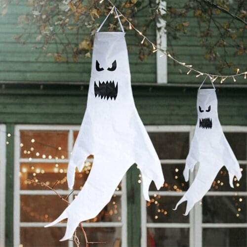 Halloween Hanging Ghost Pendant Ornaments Halloween Home Outdoor Bar Decoration Supplies Horror Props Haunted House