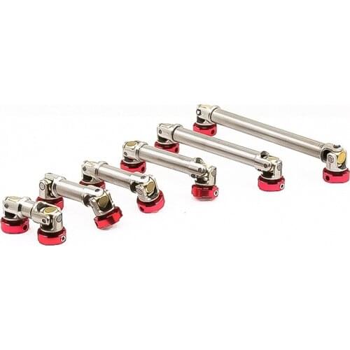 High-strength Metal Drive Shaft Replacement Steel Transmission Shaft for 1/14 Tamiya SCX10 D90 RC4WD RC Crawler Car Upgrade