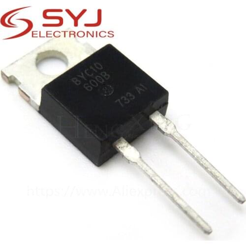 10pcs/lot BYC10-600B BYC10-600 BYC10 TO-220 In Stock