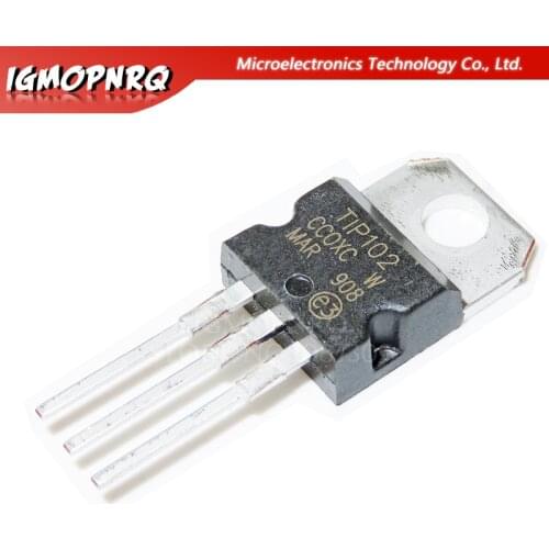 10pcs TIP102 TO-220 Darlington Transistors NPN Darlington new original