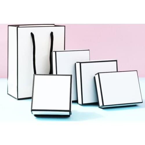 24pcs/Lot Jewellery Box Exquisite Gift Box High Quality Ring Necklaces Bracelets Earrings Storage For Wedding Party Decoration