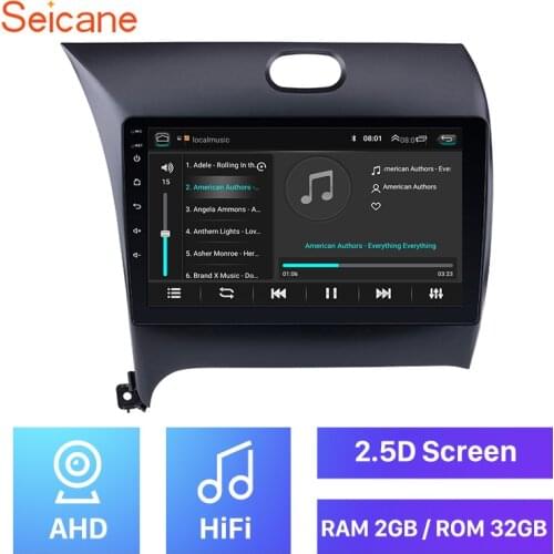 Seicane High Version 2GB RAM 32GB ROM 2Din Android 8.1 9 " Car GPS Radio Head Unit For KIA K3 CERATO FORTE 2013 2014 2015 2016
