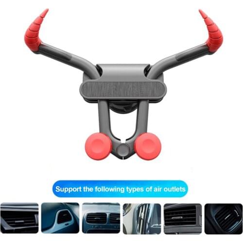 Car Phone Holder Ox Year Multi-purpose Navigation Bracket Mobile Cell Stand Smartphone Mobile Cell Stand For IPhone 11 XS X XR7