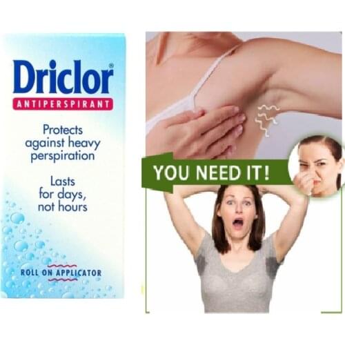 Driclor Deodorant şap sopa vücut koltukaltı koku giderici Antiperspirant erkekler ve kadınlar için erkekler deodorantı