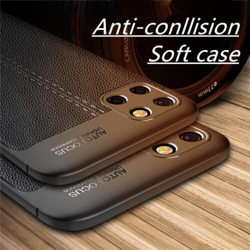 For OPPO Realme C11 Case Silicone Luxury Leather TPU Protective Shell Soft Funda Case For Realme C11 Cover For Realme C11 Case