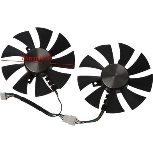 GA91S12H 85mm 12V 0.35A 4Pin VGA Fan Replacement Graphics Card Cooling Fan