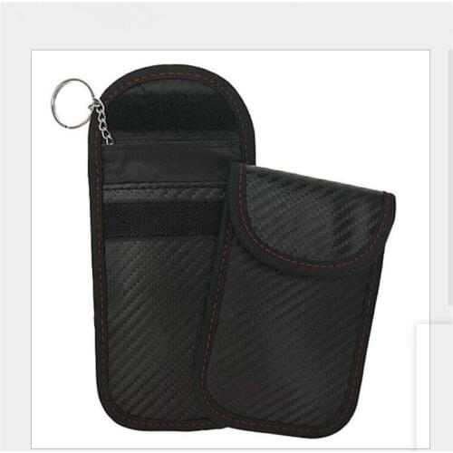 Car Key Signal Blocker Case Faraday Cage Fob Pouch Keyless RFID Blocking Bag for Jaguar XJ XJS XK S-TYPE Chrysler Sebring Town