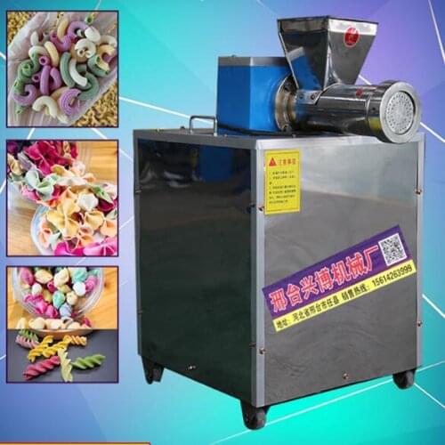 Commercial Noddle Maker Processor Sea Shell Making Machine Multi-Functional Food Flour Macaronis Crispy Shell Rolls 60 type