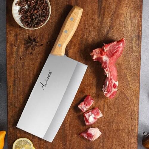 Kitchen Knife 3Cr13 Stainless Steel Kitchen Knives Rosewood Handle Cooking Cleaver Knife Vegetable Meat Fish Cutting Knives