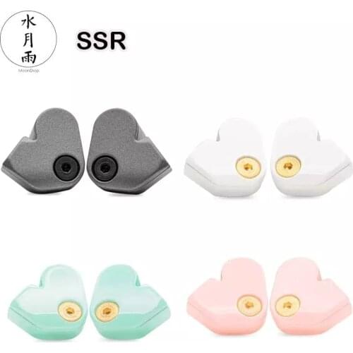 Moondrop SSR In-Ear Earphone Diaphragm Dynamic ISuper Spaceship Reference with Brllum-Coated Dome 2Pin 0.78mm Detachable Cable