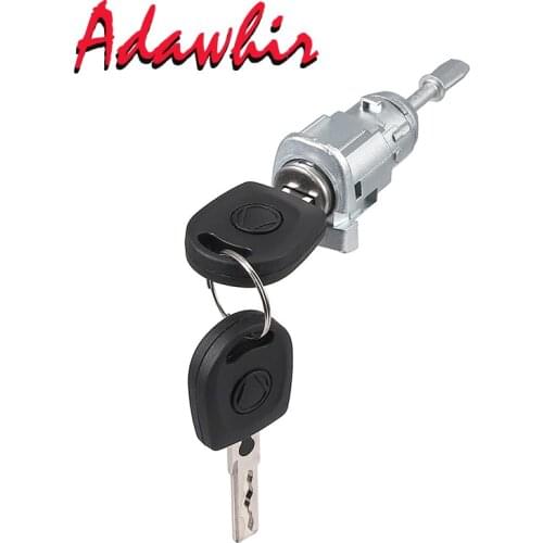 OE 604837167/168 LEFT RIGHT DOOR LOCK BARREL CYLINDER FOR VW GOLF 4 IV MK4 BORA A6 SKODA FABIA POLO 1997-2003 NEW HIGH QUALITY
