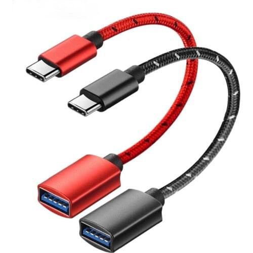 Otg Type C Cable 15Cm Usb3.1 Otg Adapter Usb To Usb3.0 Connector for Xiaomi Samsung Mobile Phone Usbc Accessories