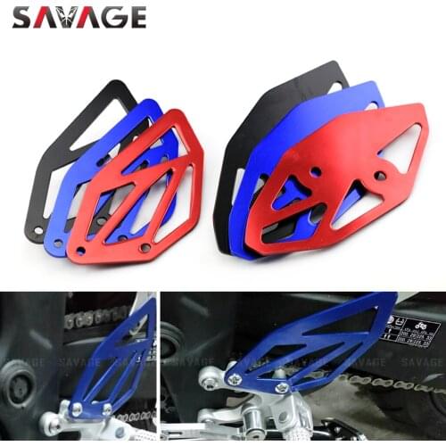 Footrest Foot Peg Heel Plates Guard For YAMAHA YZF R25 R3 MT-25 MT-03 2015-2018 Motorcycle Accessories YZFR25 YZFR3 MT25 MT03