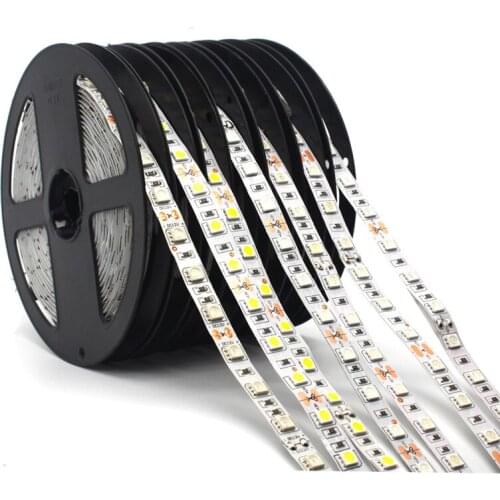 Drop Shipping 60 LEDS/M Project home Decoration Low Voltage Light Belt 5050 Light Strip