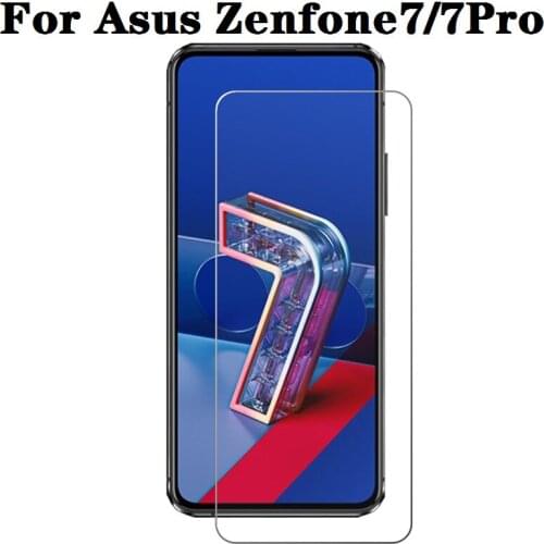 For ASUS ZenFone 7 Tempered Glass Protective For ASUS ZenFone 7 Pro ZS670KS Screen Protector Phone Glass