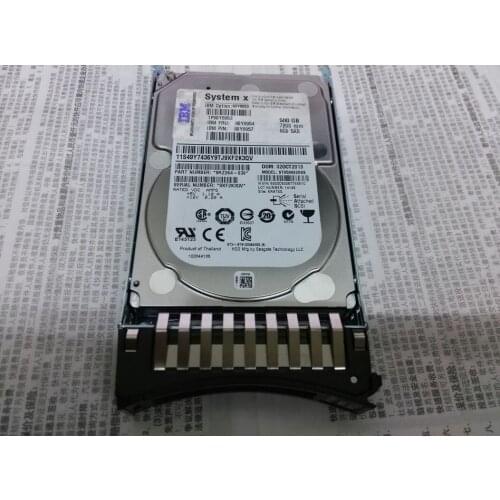 IBM 90Y8953 500GB HDD 2.5" SAS 7.2K 6Gbps NL HDD 90Y8954 90Y8957 Hard Drive