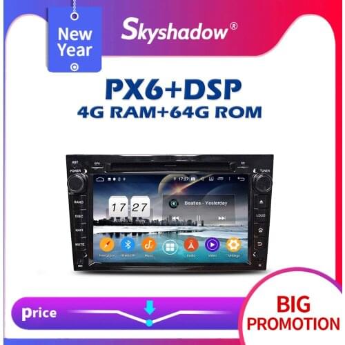 PX6 Car DVD Player DSP Android 10 4G +64G RDS Radio wifi GPS map Bluetooth 5.0 for Opel Vectra Vivaro Meriva Antara Astra Corsa