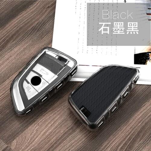 Car Key Case Cover Fob Suit For BMW 2 3 5 7 Series 6GT X1 X3 X5 X6 F45 F46 G20 G30 G32 G11 G12 F48 G01 F15 F85 F16 F86 Keychain