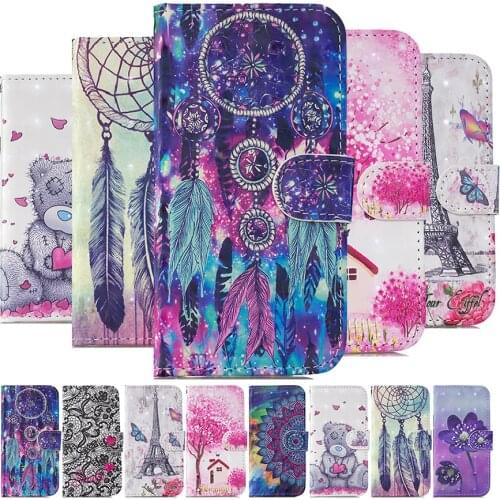 3D Folio Flip Wallet Case For Xiaomi CC9E A3 A2 Lite Redmi 9 9A 6 6A 7A 8A K20 Pro Note 9 8 7 6 Pro 9S Wallet Cover POCO M3