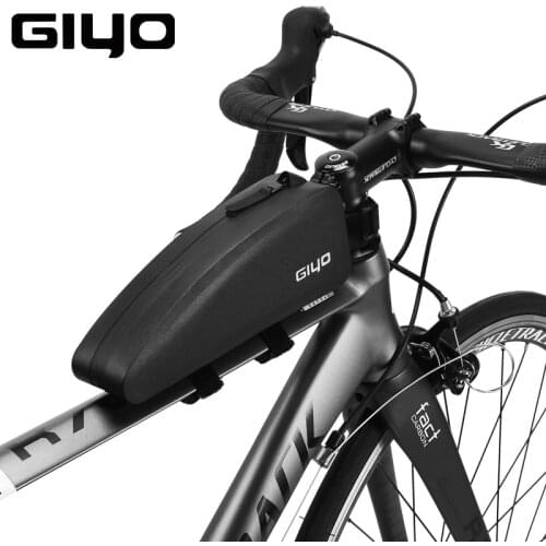 GIYO Rainproof Bicycle Bag Front Frame Bike Tube Bag Mountain Road Bike Triangle Bags Panniers Cycling Carrier Bag For Bicycle