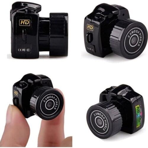 16GB Card+Mini Video Camera Pocket Dv Dvr Camcorder Recorder Web Cam (Color: Black)