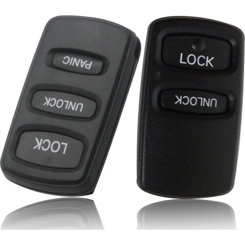 Kutery Key Shell For Mitsubishi Lancer Outlander Pajero V73 Galant 2/3Buttons Remote Car Key Case Cover With Uncut Key Blade