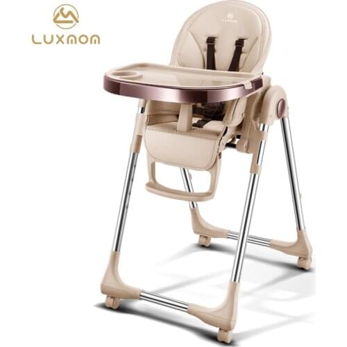 Luxmom Russian free shipping authentic portable baby seat baby dinner table multifunction adjustable folding chairs for children
