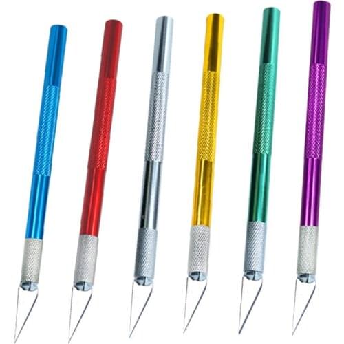 NonSlip Metal Scalpel Knife Engraving Craft Knives Cutter Carving Multi Knife Mobile Phone Laptop PCB DIY Repair Hand Tools