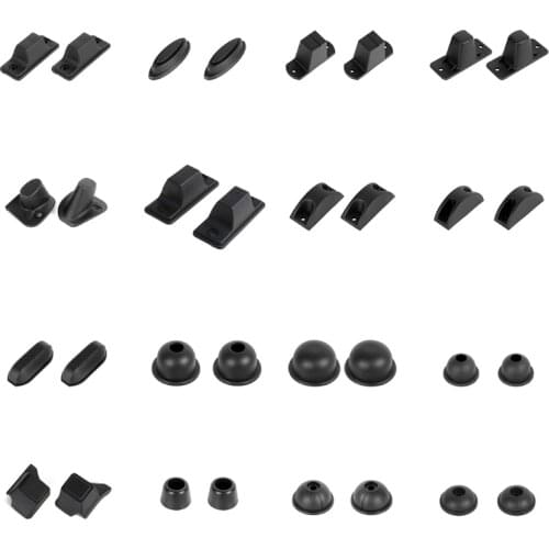 1Pair Replacement Plastic Stud Luggage Feet Pads for Luggage Bags Suitcase Stand Feet