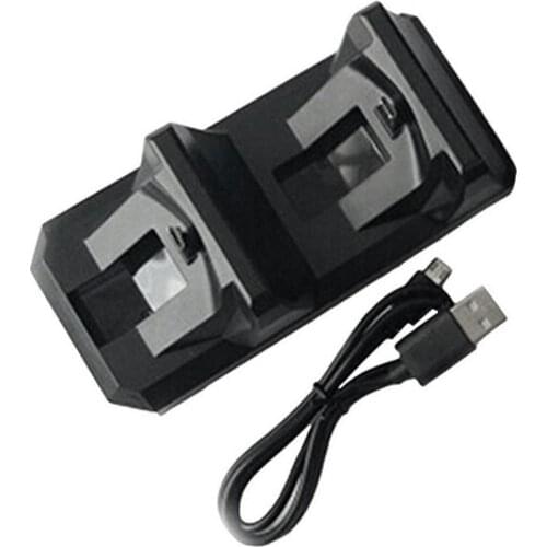 Useful Dual Controller Charger Dock Station Stand Charging for Playstation PS4 USB Charger Accessories