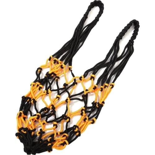 Portable Basketball Football Soccer Volleyball Carry Mesh Net Bag Equipment Basketball Balls Volleyball Ball Net Bag for 1 Ball