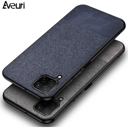 Luxury Cloth Phone Case For Samsung Galaxy A12 A02S A02 A32 A42 A52 A72 5G F62 M62 J4 J6 J8 A6 Plus A7 A9 2018 M20 Cover Case