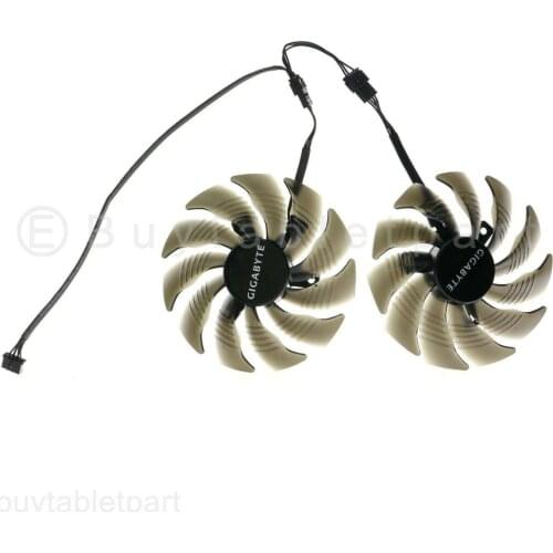 JIANGLUN NEW Graphics Card Cooling fan For Gigabyte GTX 1060 1070 PLD09210S12HH