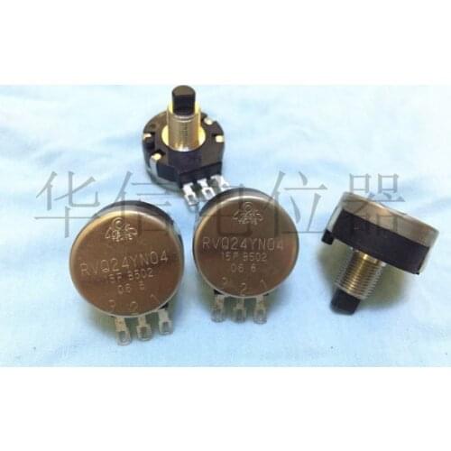 [VK] Original TOCOS RVQ24YN0415FB502 RVQ24YN04 15F B502 5K B5K import 360 degrees long life potentiometer switch